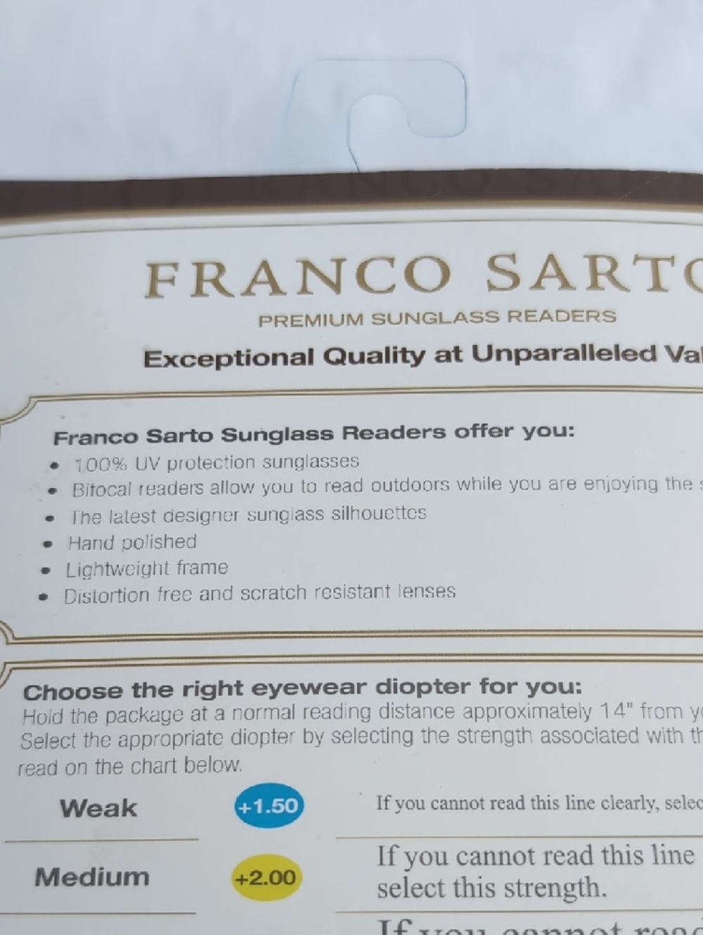 Franco Sarto Sunglass Readers Set - Tortoise & Black +2.00 - Picture 6 of 8